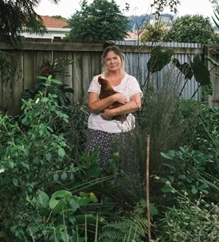 Aimee In Garden